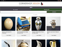 Tablet Screenshot of cornershop-design.com